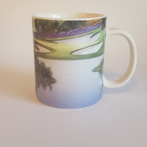 Vintage Collectible Golf Mugs Artwork Mugs DR Laird "The Dream 18" Holes #3 #6 - Picture 9 of 16